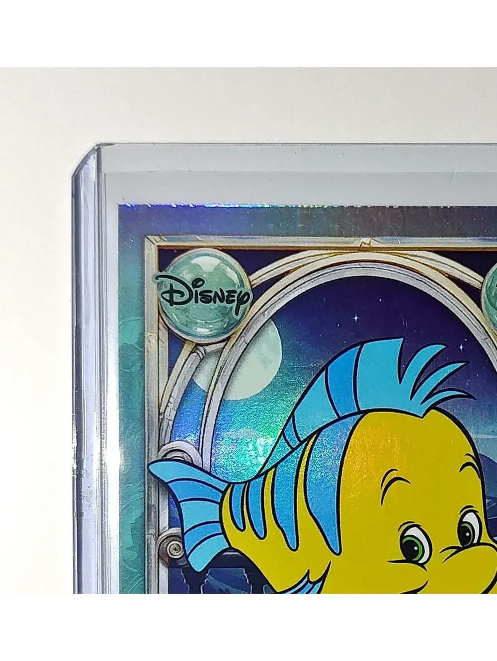 Flounder 2025 Topps Disney Wonder #122 Diamond Card The Little Mermaid